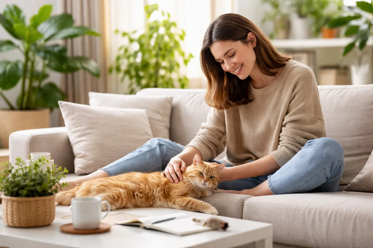 Les différentes façons de prospérer avec votre chat à la maison