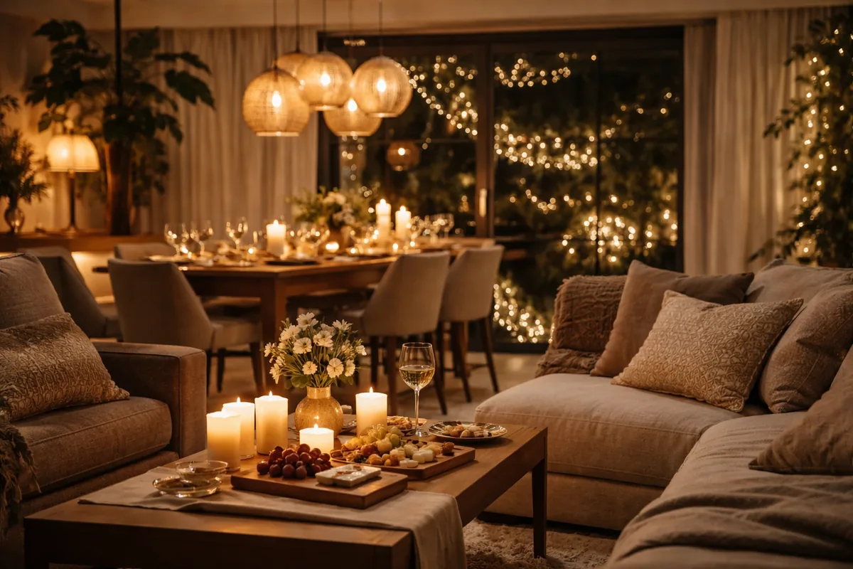Les secrets de la décoration d'intérieur pour vos soirées réussies