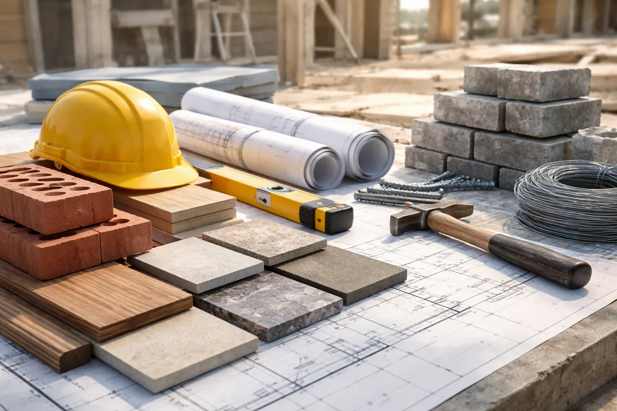 Choisir les bons matériaux pour votre projet de construction