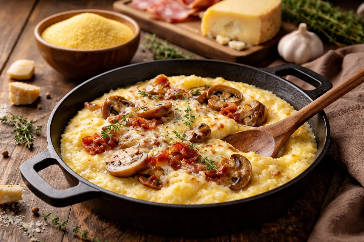 Comment préparer un plat savoyard à base de polenta