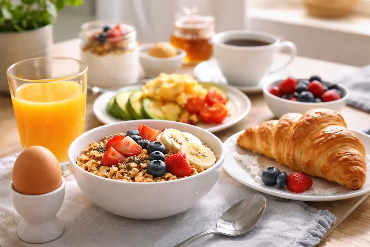 L'importance du petit déjeuner pour bien commencer la journée