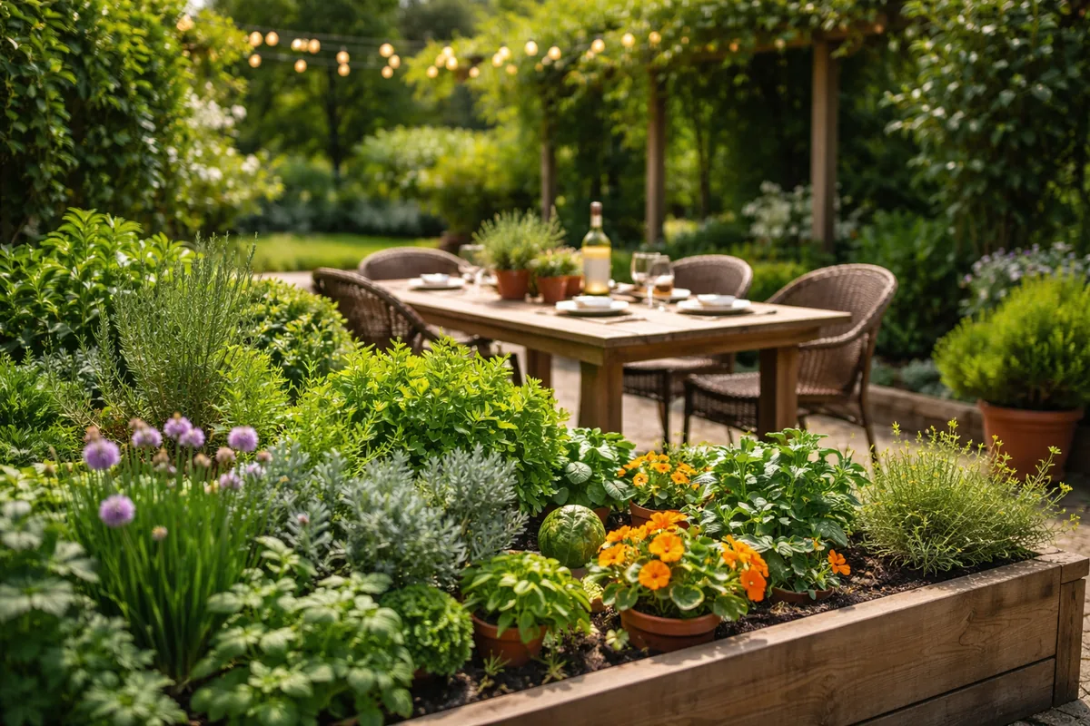 Comment choisir des plantes pour un jardin bistronomique
