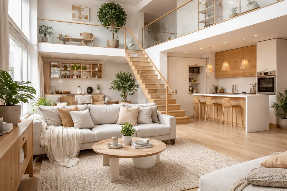 Comment optimiser l'espace dans une maison avec un aménagement intérieur réussi
